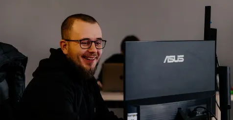 Happy developer